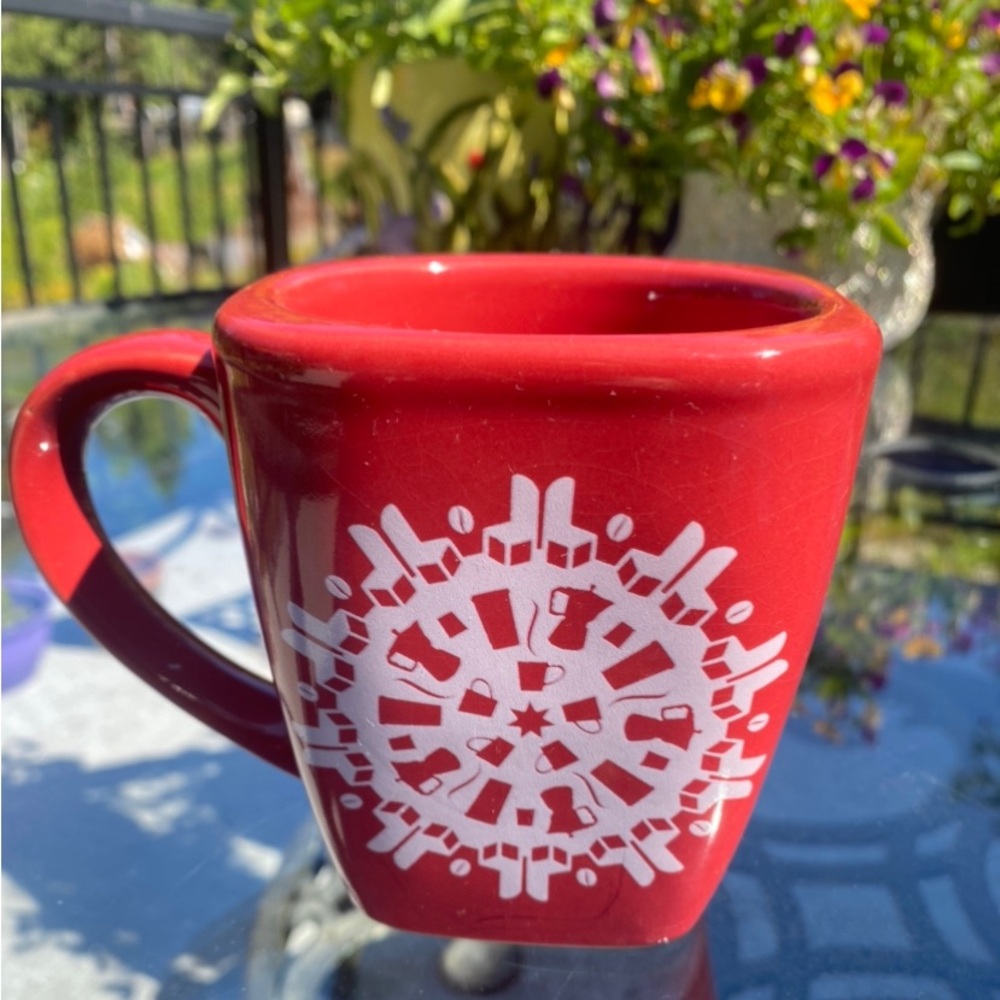 2004 Starbucks Square Mug